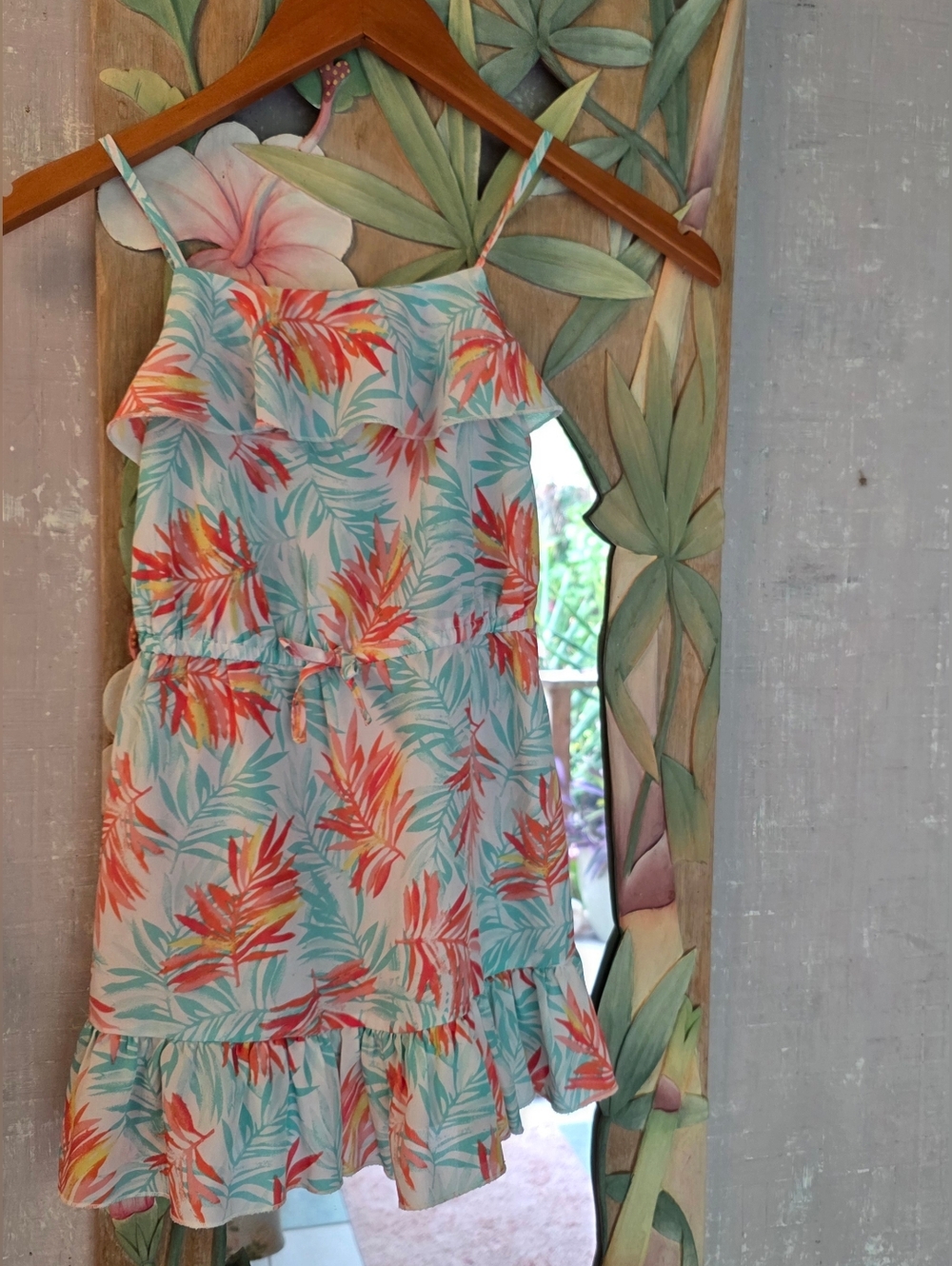 Floral Sundress - Emerson 4T Imported Toddler Dress Size 4 - Picture 4 of 13